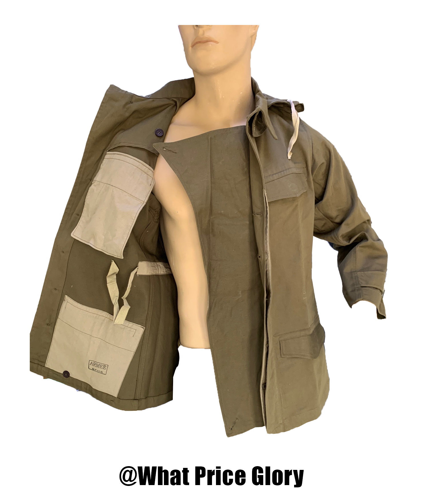 French TTA 47 Army Jacket | WhatPriceGlory.com French TTA 47 Army Jacket | WhatPriceGlory.com